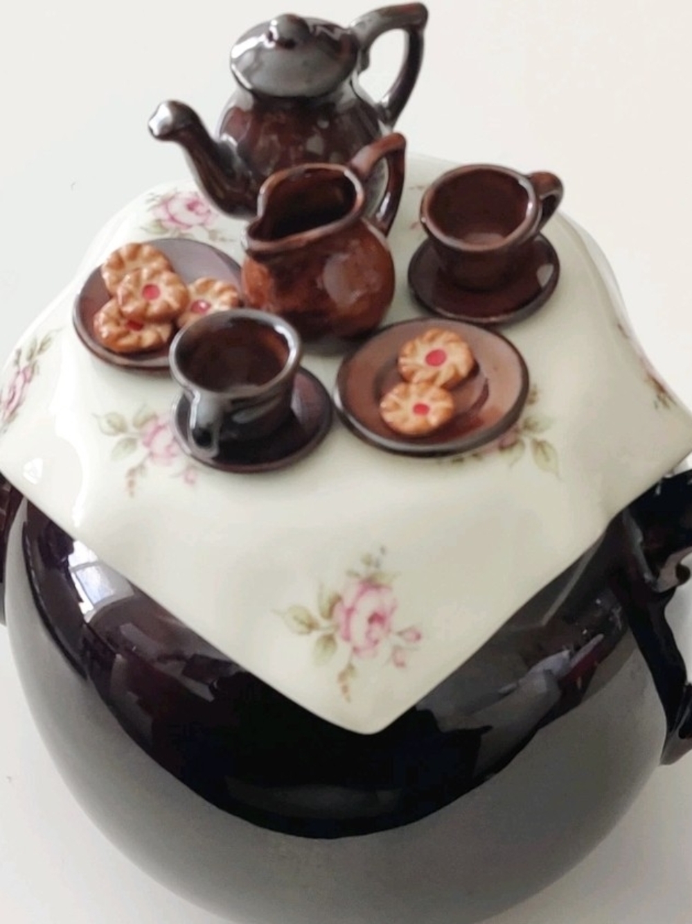 Paul Cardew "Brown Betty Tea Table" ceramic teapot - Picture 15 of 16